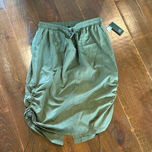 NWT olive skirt